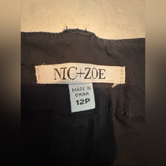 NIC+ZOE Black Track Pants - Picture 4 of 8